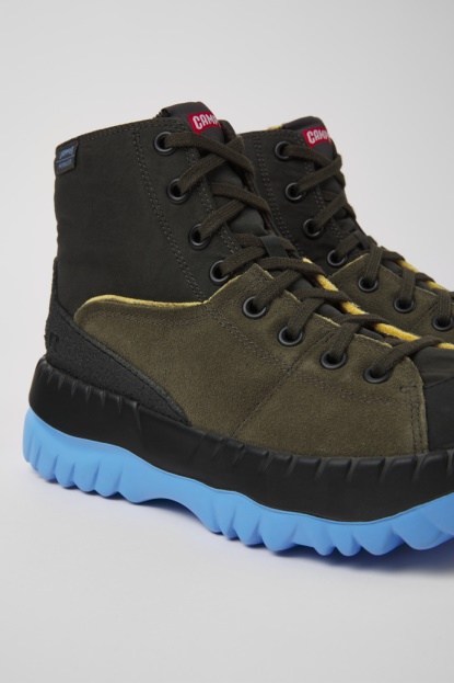 Teix Sivi In Zeleni Gležnjarji Za ženski Ekskluzivni Kamper