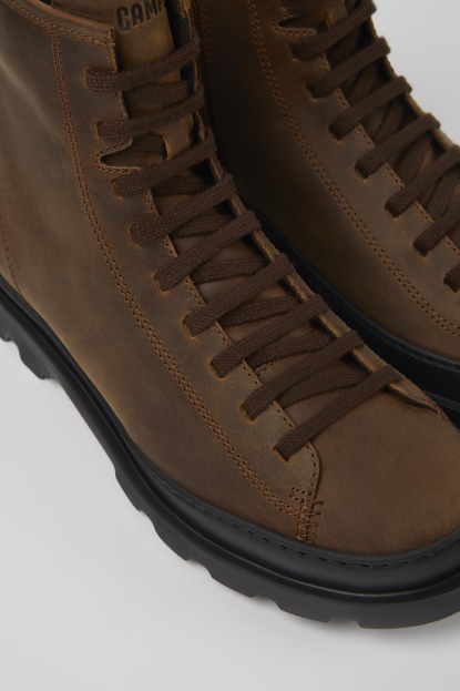 Brutus Rjavi Srednji čipkasti škorenj Za ženske Avtodome, Novi Izdelki