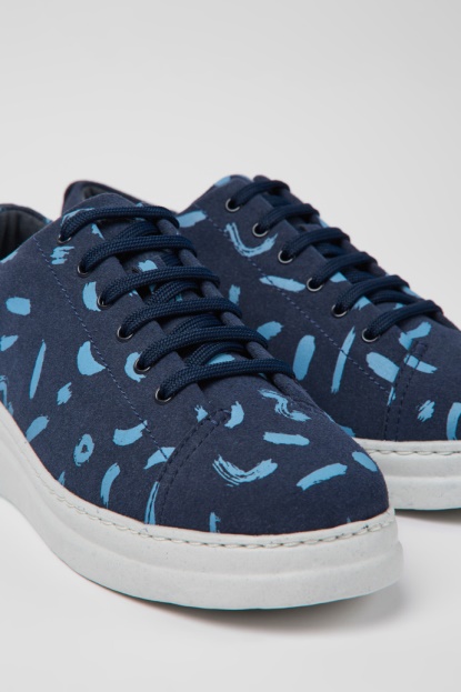 Camper Runner Up Večbarvne ženske Superge Iz Nubuka Novo Prišle