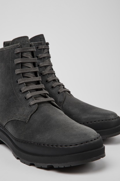 Camper Brutus Trek Michelin Temno Sivi Moški Gležnjarji Iz Nubuka Novosti