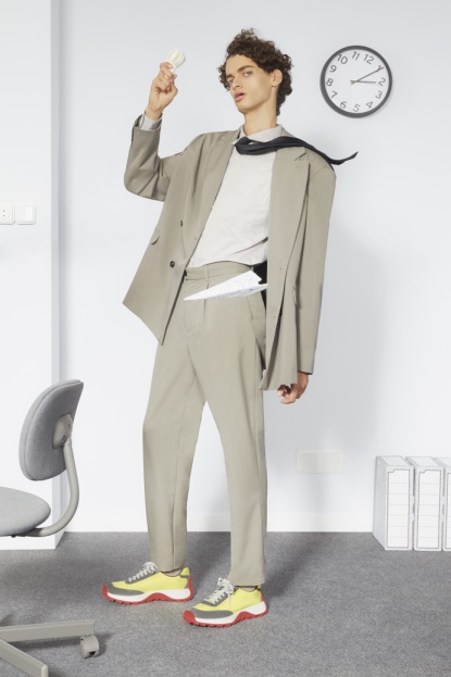 Camper Design Drift Trail Vibram Večbarvni Tekstil In Nubuk Superge Za Moške