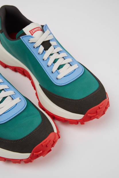 Camper Drift Trail Vibram Večbarvni Tekstil In Nubuk Superge Za Moške Novosti