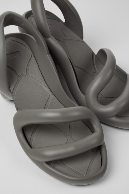 Design Kobarah Sivi Uniseks Sandali Kamper