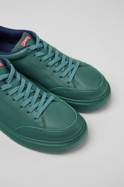 Design Runner K21 Zelene Usnjene Superge Za ženske Avtodome